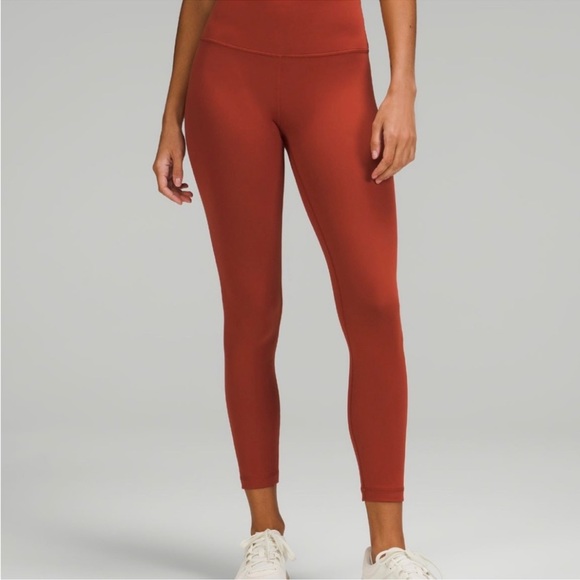 lululemon athletica Pants - lululemon High Rise Burnt Orange Legging